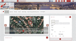 Desktop Screenshot of guvenemlak.com.tr